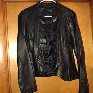 Inc faux leather jacket